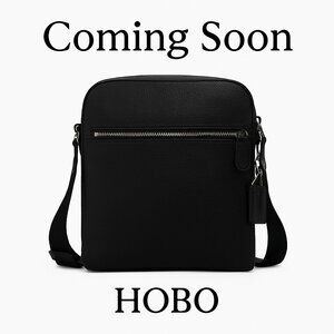 HOBO Houston Flight Bag – Medium Crossbody-Black